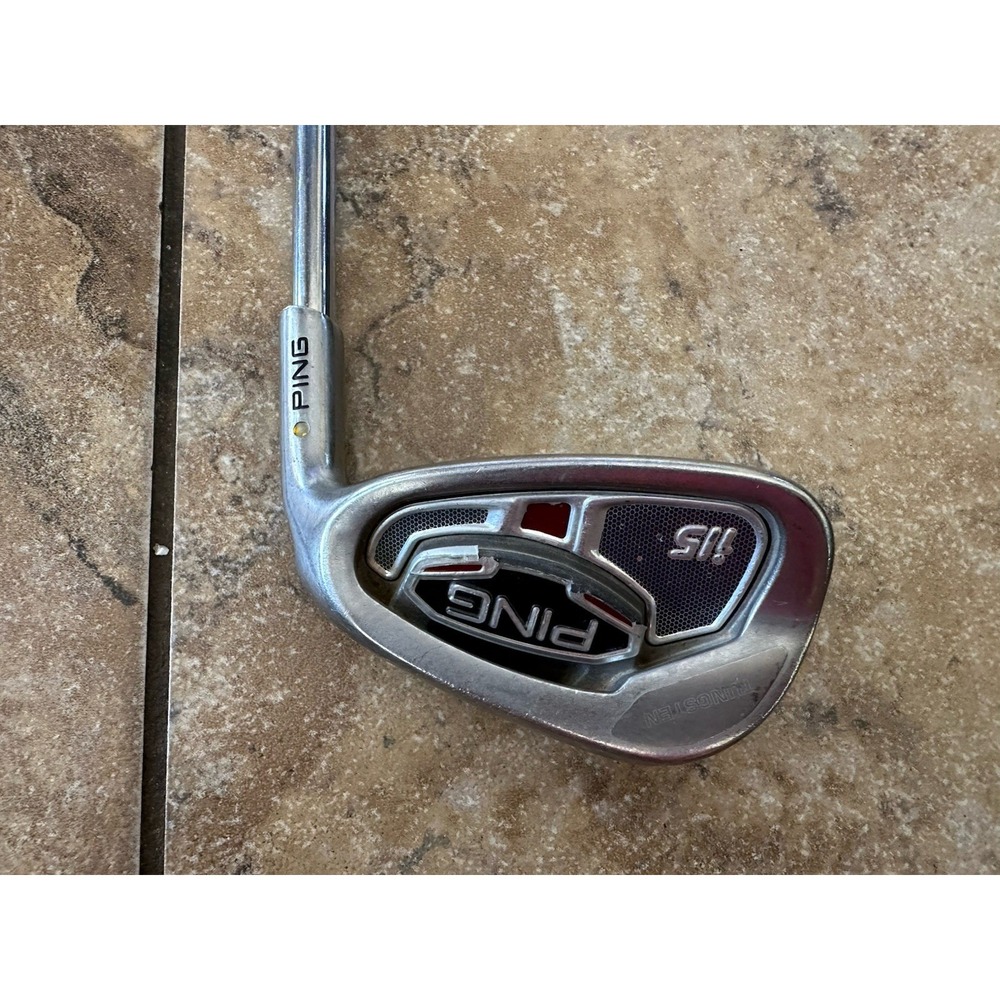 Ping I15 Iron W Steel Stiff Flex Awt Right Handed Golf Club yellow dot Demo - Picture 4 of 6